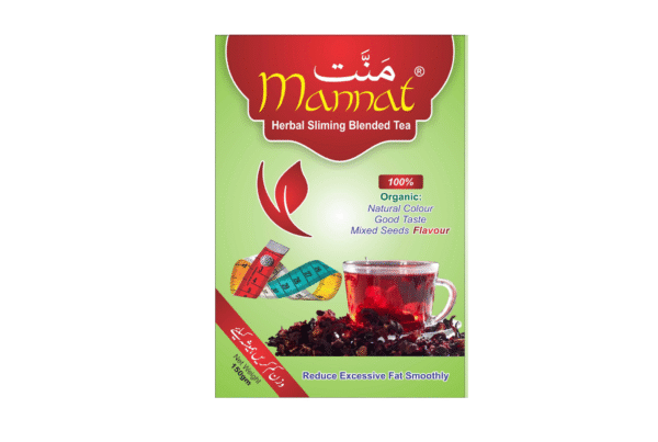 Mannat Herbal Slimming Blended Tea Best Organic tea 150g